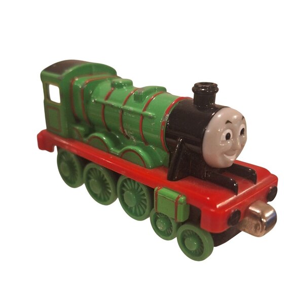 2002 Thomas & Friends Henry the Green Engine Die-Cast Metal Train Toy Vtg - Picture 1 of 9